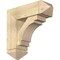 Ekena Millwork Merced Arts and Crafts Rough Sawn Bracket w/ Offset Brace, Douglas Fir, 8"W x 24"D x 24"H BKT0806X24X24MRC03RDF - alternate 1